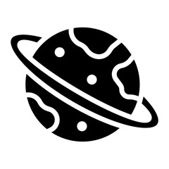 Space Exploration icon vector image. Can be used for Science Fiction.