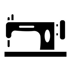 Sewing Machine icon vector image. Can be used for Retro.