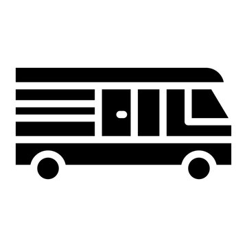 recommend clip art: RV icon vector image. Can be used for Adventure.