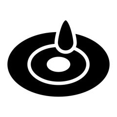 Water icon vector image. Can be used for Laundry.