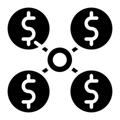 Crowdfunding icon vector image. Can be used for Homeless.