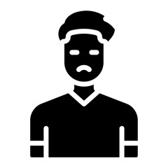Man icon vector image. Can be used for Homeless.