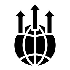Export icon vector image. Can be used for Supply Chain.