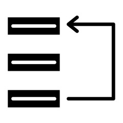 Reorder icon vector image. Can be used for Supply Chain.