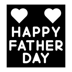 Father Day icon vector image. Can be used for Child Adoption.