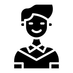 Man icon vector image. Can be used for Fairytale.