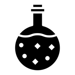 Potion icon vector image. Can be used for Fairytale.
