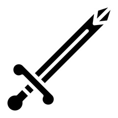Sword icon vector image. Can be used for Fairytale.