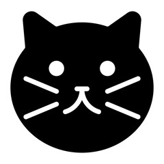 Cat icon vector image. Can be used for Veterinary.