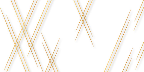 Abstract background with golden lines on white simple and luxury art design. White gold abstract background vector art with luxury golden stripes. White modern Elegant concept design art frame design.