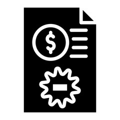 Agreement icon vector image. Can be used for Documents And Files.
