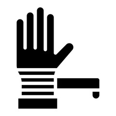 Wound Dressing Assistance icon vector image. Can be used for Home Services.