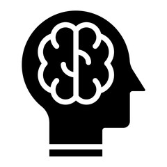 Mentally Strong icon vector image. Can be used for Staff Management.