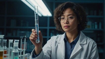 Japanese Researcher Analyzes Luminescent Solution