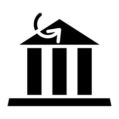 Bank Transfer icon vector image. Can be used for Digital Retail.