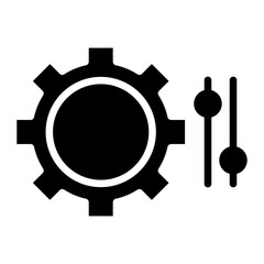 Settings icon vector image. Can be used for Digital Retail.