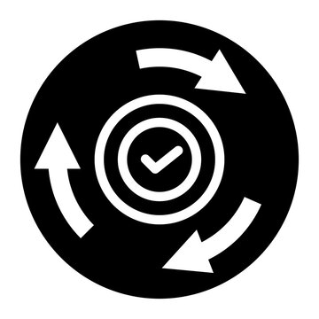 Consistency icon vector image. Can be used for Core Values.