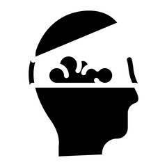 Open mindedness icon vector image. Can be used for Personal Growth. - obrazy, fototapety, plakaty