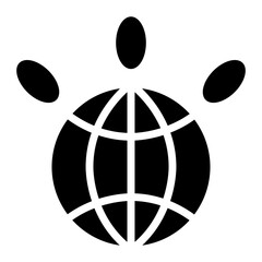 Environmental Impact icon vector image. Can be used for Mass Production.