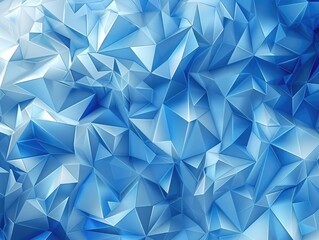 Fototapeta premium blue abstract ,background polygon elegant background and banner business m product present