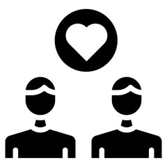 Friendship icon vector image. Can be used for Daycare.