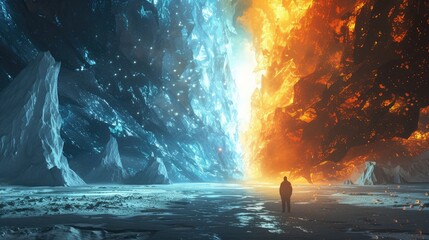 Fire and ice design