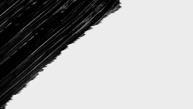 Brush grunge stroke. Computer generated 3d render