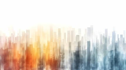 Fototapeta premium cityscape - business background - city, corporate, backdrop, skyline