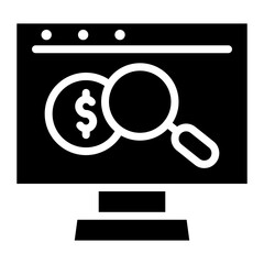 Transaction Monitoring icon vector image. Can be used for Business Audit.