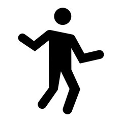 Movement icon vector image. Can be used for Protesting and Civil Disobedience.
