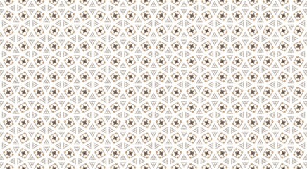 Illustration of a seamless brown-and-white graphic pattern pattern