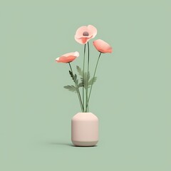 Minimalist Floral Arrangement