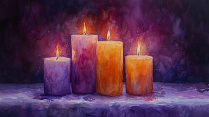 Fiery Flames: A Celebration of the Monthly Full Moon Generative AI