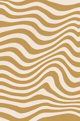 Groovy retro 70s style backgrounds with swirl burst, waves, twisted pattern, and grain paper textures. Vintage wallpaper, template, poster, print, backdrop. Abstract and aesthetic.