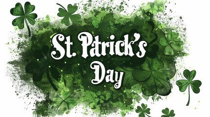 St. Patrick’s Day",  design graphic