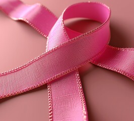 Pink Ribbon Month: A Symbol of Breast Cancer Awareness Generative AI