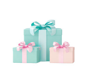 Fototapeta premium gift box isolated on transparent background