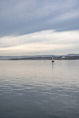 Oslofjord near Oslo city on a winter day, Norway.
Winter Island