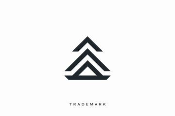 Minimal Abstract emblem logotype vector