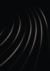 luxury abstract vector background with golden circles