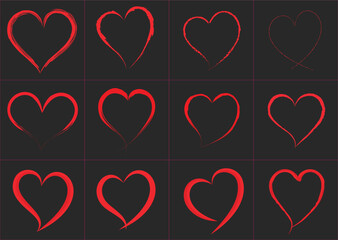 Heart collection