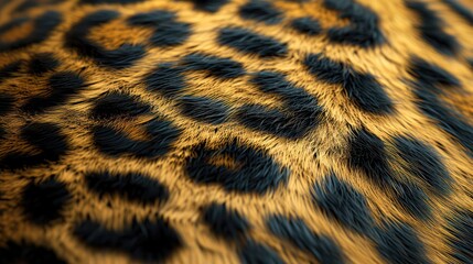 close up leopard fur pattern is ideal for print, scrapbooking and wallpaper use