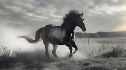 Wild Horse Majestic Graceful Animal