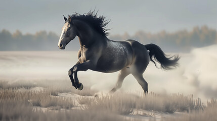 Wild Horse Majestic Graceful Animal