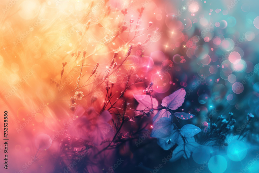 Poster abstract colorful background image. creativity and innovation. created with generative ai technology