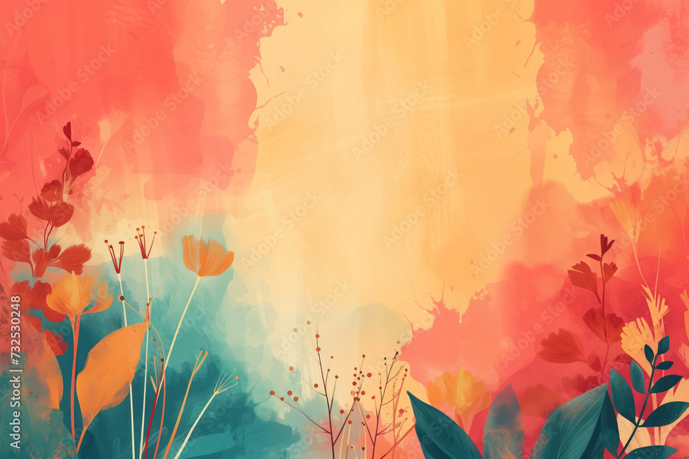 Poster abstract colorful background image. creativity and innovation. created with generative ai technology