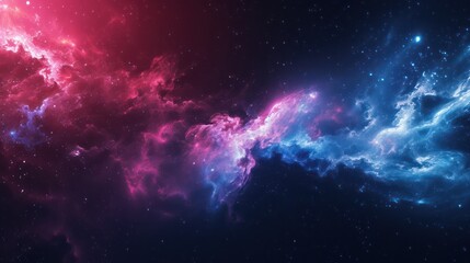 Fototapeta premium Minimalist black background with vibrant colored light effects, exuding a futuristic, gaming, and modern vibe.
