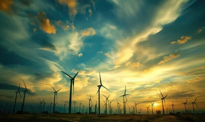 Foto op Plexiglas HD Wind Turbines © dasom