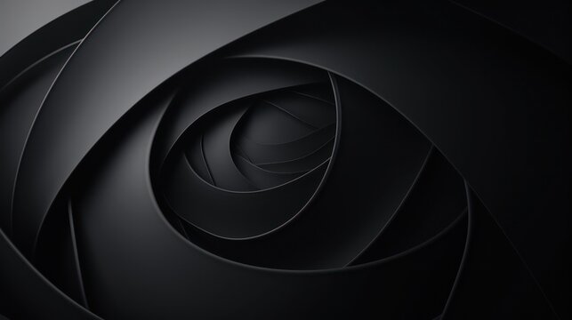 A minimalist HD wallpaper featuring super black wave and solid effects, evoking a futuristic, gaming, and high-tech ambiance