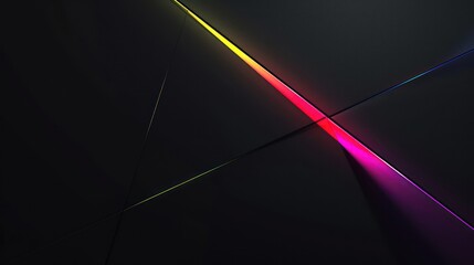 Futuristic black background with colorful RGB light effects, evoking a futuristic, gaming, and high-tech ambiance
